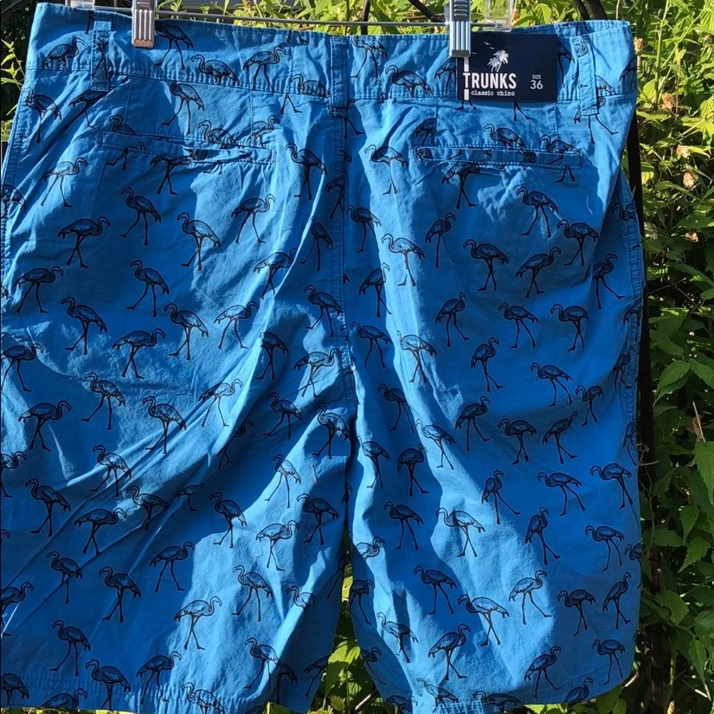 Trunks Surf & SwimCo Deep Water Luca Poplin men’s  Shorts size 36 new with tags